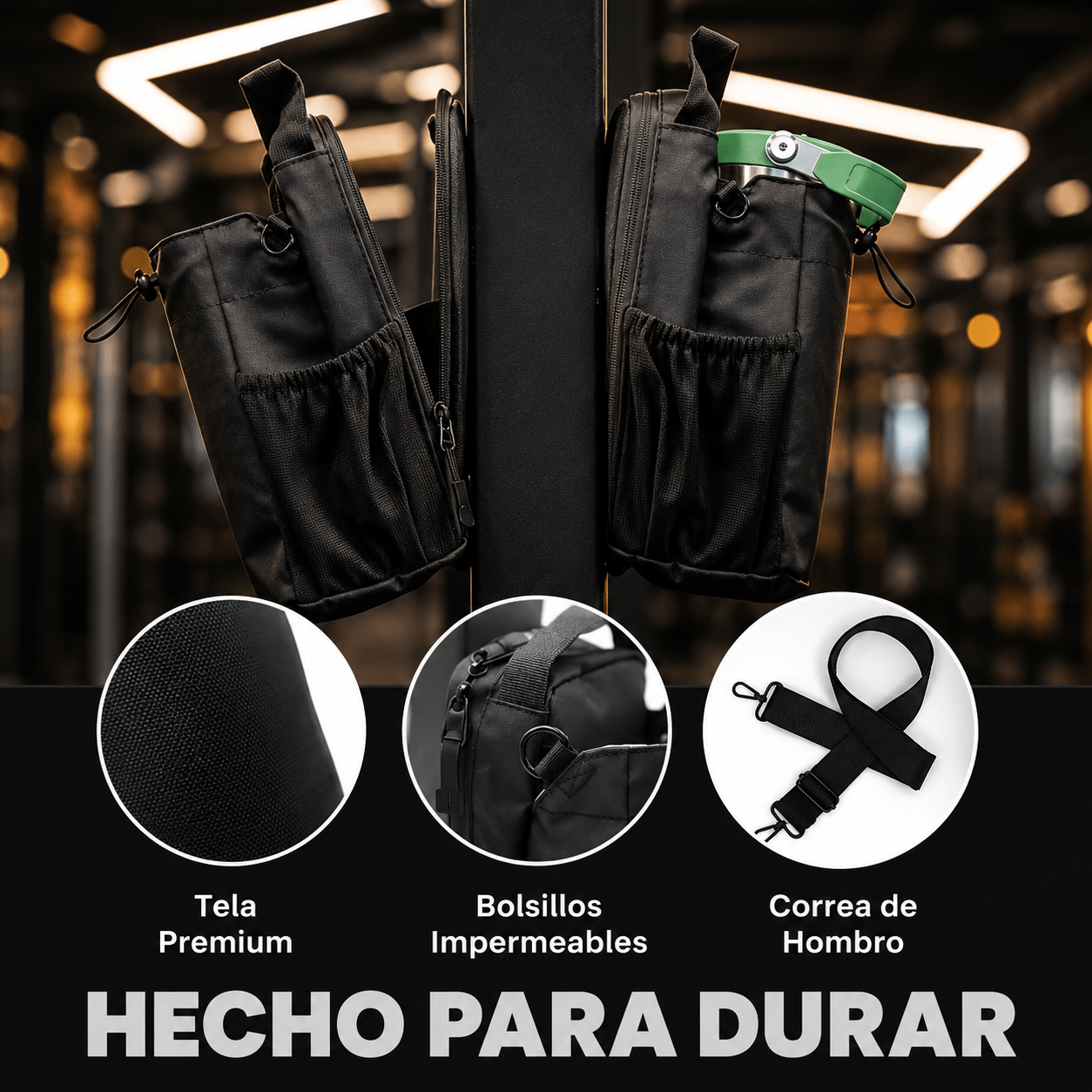 Bolsa Magnética de Gimnasio | Deportes, Viajes y Fitness